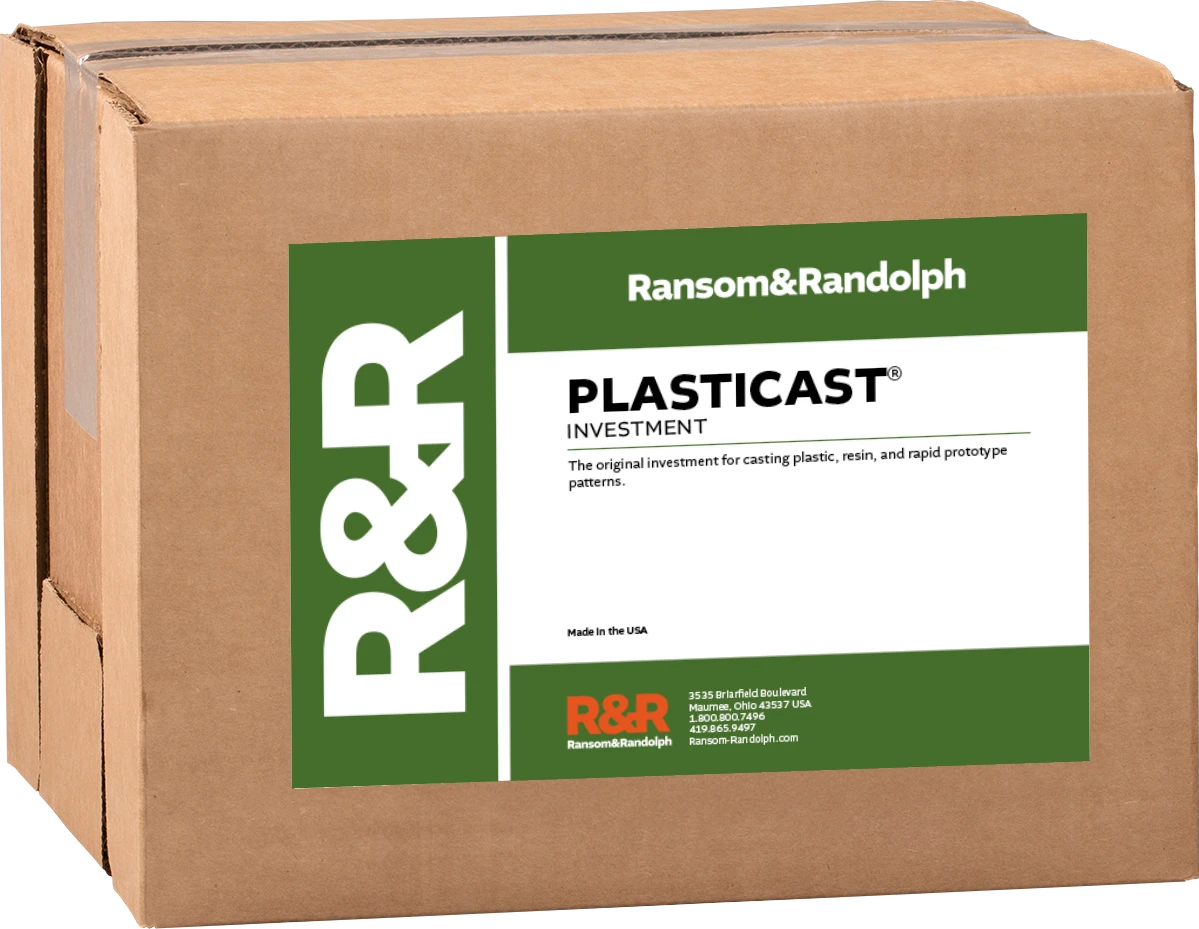 Plasticast® investment - 44 lbs.
