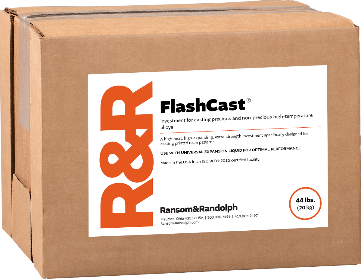 FlashCast™ investment - 44lb