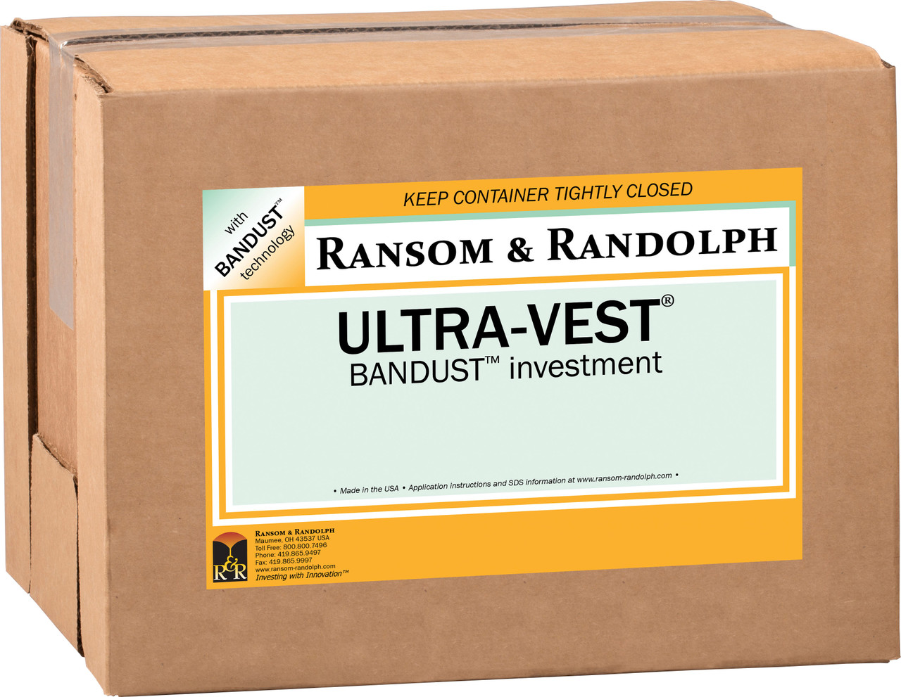 Ultra-Vest® BANDUST™ investment - 44 lbs.
