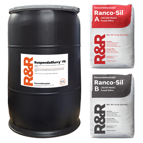 SuspendaSlurry FS non-ferrous bronze art casting kit (50 gallon)