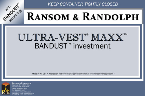 Ultra-Vest® MAXX™ BANDUST™ investment - 44 lbs.