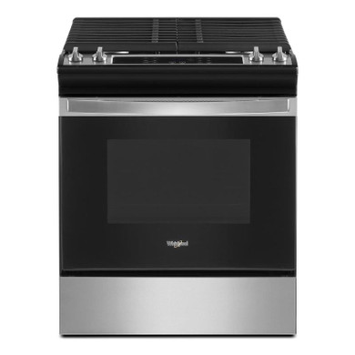 5.0 Cu. Ft. Whirlpool® Gas Range with Frozen Bake™ Technology WEG515S0LS