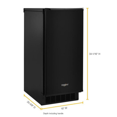 Whirlpool® 15-inch Icemaker with Clear Ice Technology WUI75X15HB