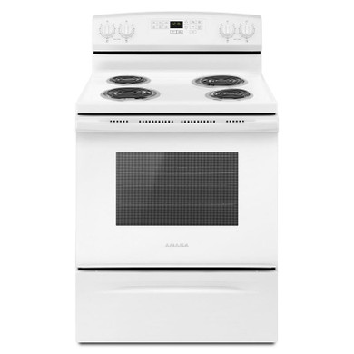 30-inch Amana® Electric Range with Self-Clean Option YACR4503SFW