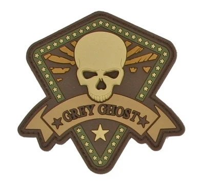 Grey Ghost Gear Patch - PVC