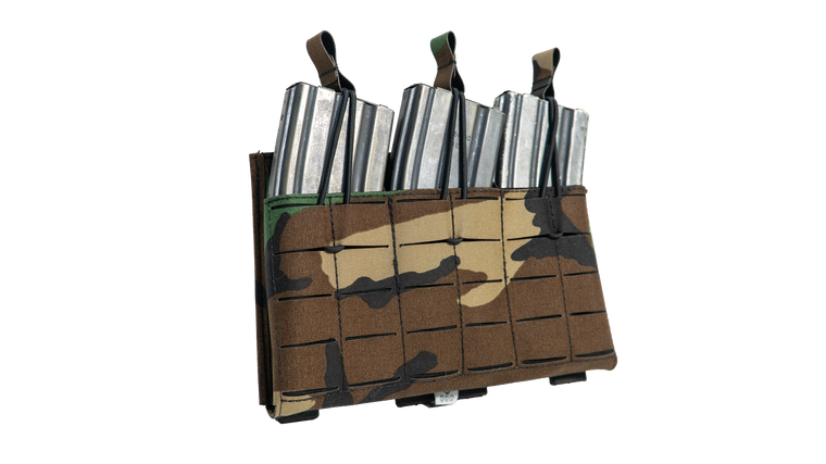 Compact Triple Mag Panel - Laminate 5.56 Woodland