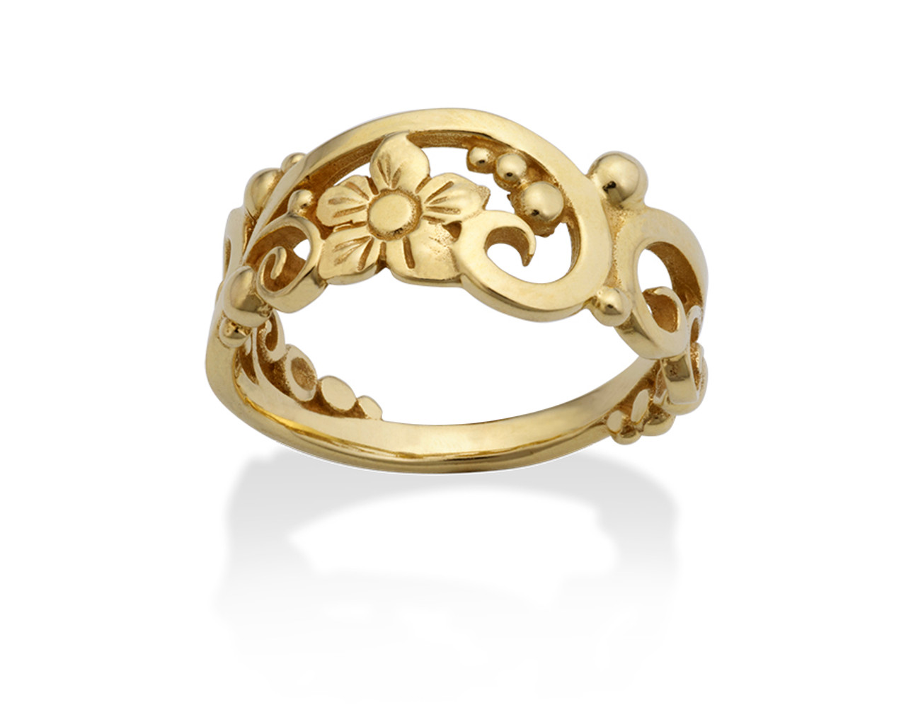 The Glorious Floral Ring | BlueStone.com