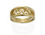 Scroll Filigree Ring shown in 14k Yellow Gold David Virtue Jewelry