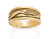 Women's Wide Mountains and Sun Ring David Virtue Jewelry