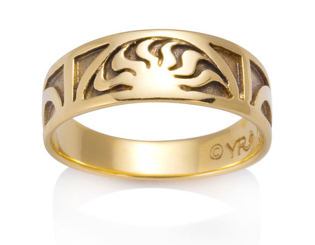 Men's Sunrise Ring | David Virtue Jewelry