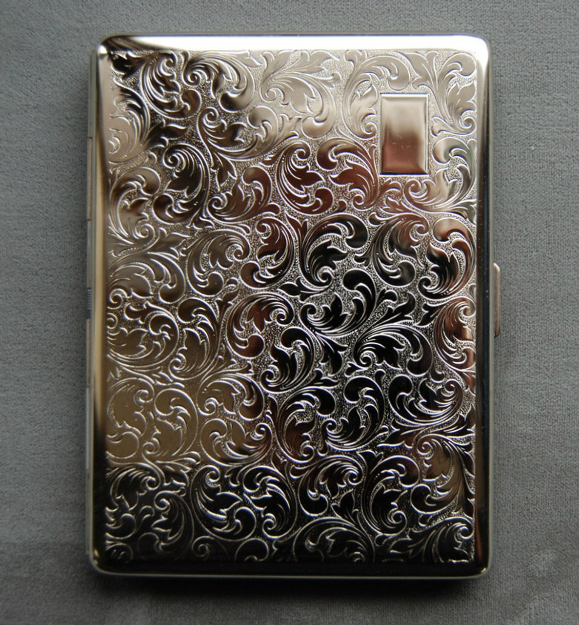 100's Double Sided Crush-Proof Metal Cigarette Case