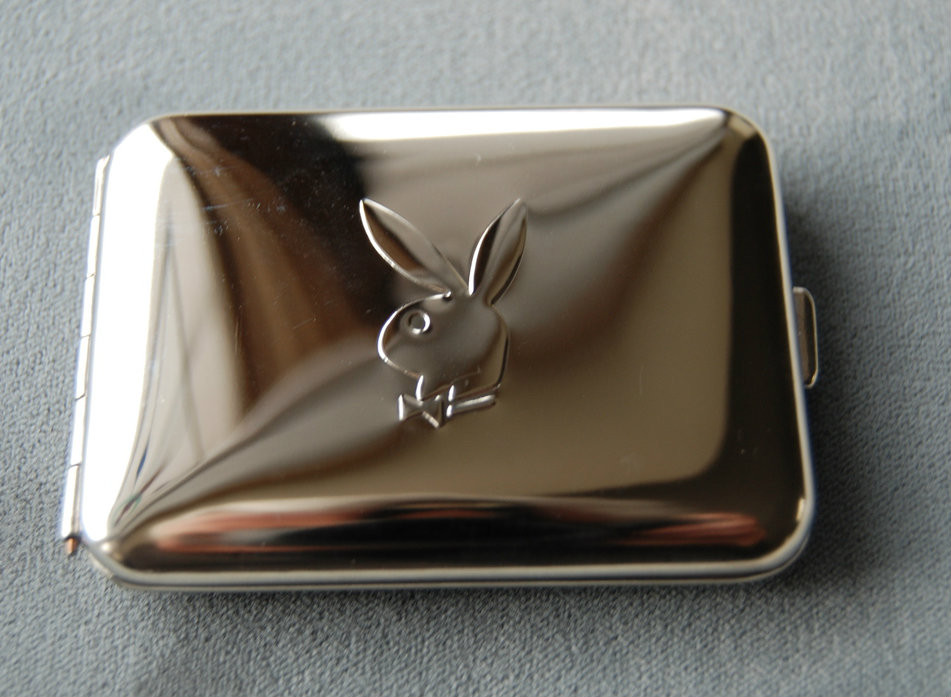 playboy bunny cigarette case Playboy Bunny Cigarette Case Card Holder Lighter 2 Cigarette case "Playboy" white rose.