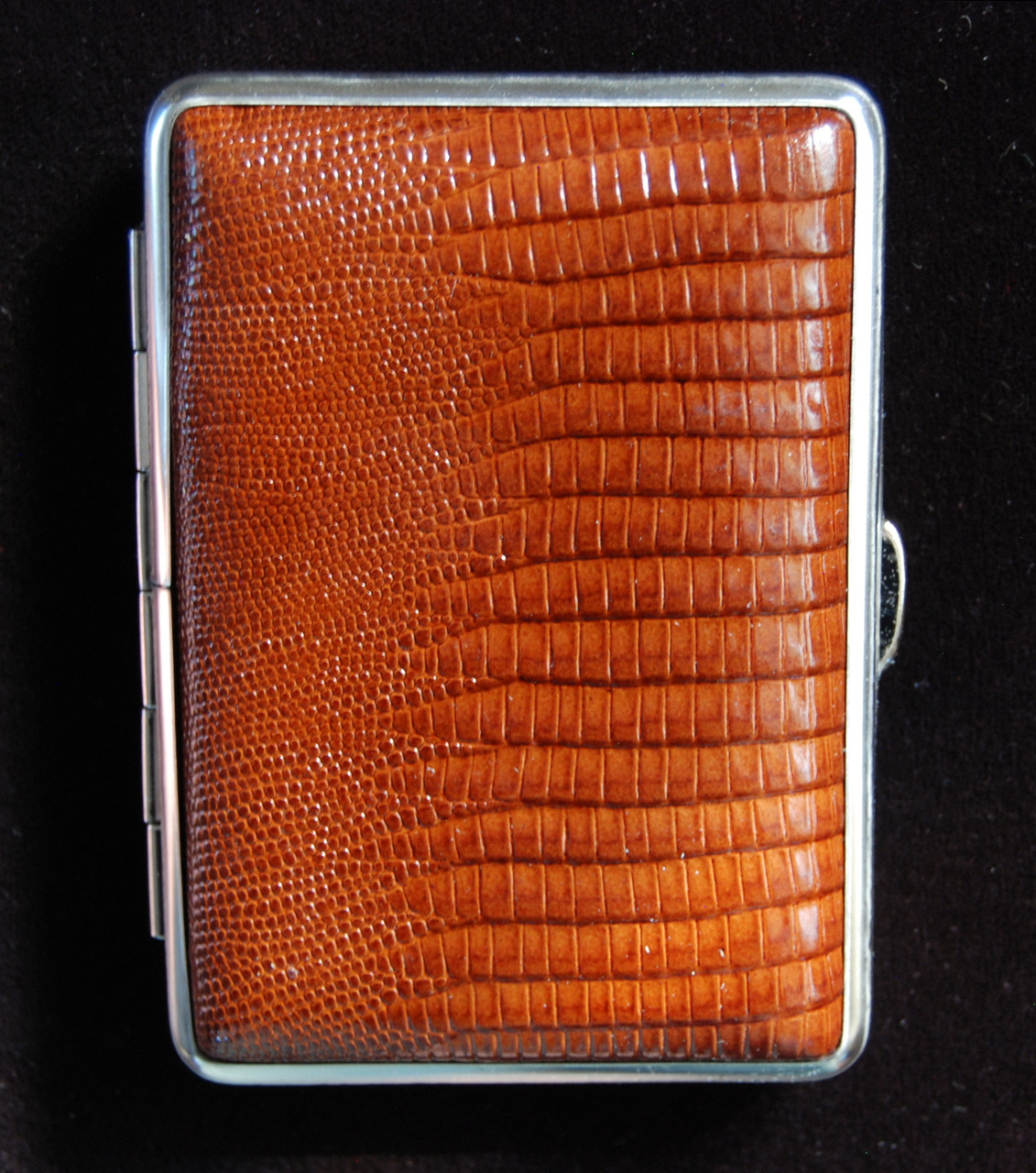 brown leather cigarette case in Dark it combines functionality with timeless style Soft Leather Cigarette Holder Case