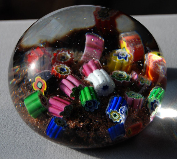 Loose Cane Murano Paperweight