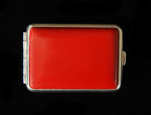 Buy Human Made Leather Card Case 'Red' - HM25GD060 RED