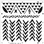 Pasifica Border Patterns Pasifika Collection - muka border - Becca's Fabric Larder