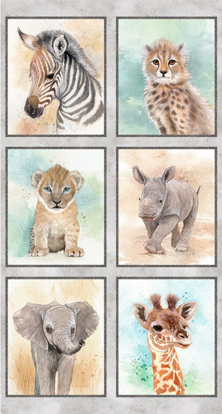 Baby Safari Panel