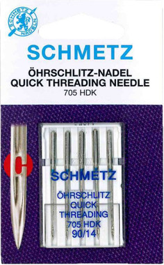 Machine Needles Quick Threading - Becca's Fabric Larder