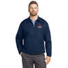 Mitsubishi Motors Shop Jacket by Red Kap product image featuring official branding, premium materials, performance-inspired design, and automotive lifestyle styling