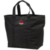 Utility Zip Tote product image featuring official Mitsubishi Motors branding, detailed construction, and lifestyle-ready automotive accessory design