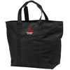 Utility Zip Tote product image featuring official Mitsubishi Motors branding, detailed construction, and lifestyle-ready automotive accessory design