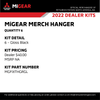 MiGEAR Merch Hanger - Gloss