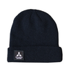 Mitsubishi Motors Patch Ribbed Knit Beanie product image featuring official branding, premium materials, performance-inspired design, and automotive lifestyle styling