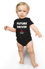Mitsubishi Future Driver Onesie product image featuring official Mitsubishi Motors branding, detailed construction, and lifestyle-ready automotive accessory design