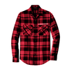 Flannel Button-Up Shirt