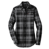 Women's Flannel Button-Up Shirt