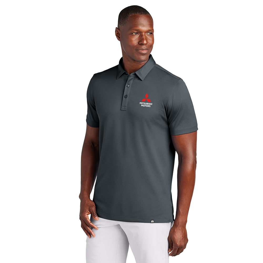 Mitsubishi Motors Endurance Polo by Travis Mathew product image featuring official branding, premium materials, performance-inspired design, and automotive lifestyle styling