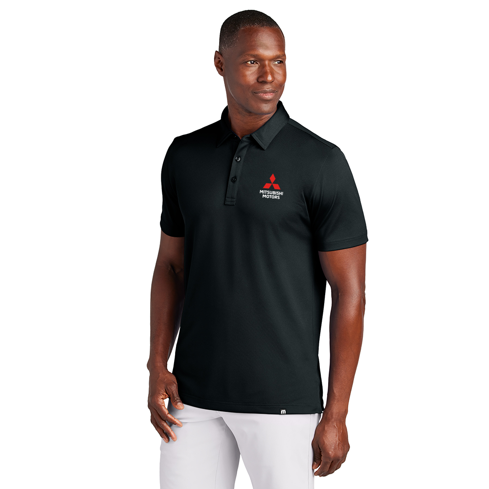 Mitsubishi Motors Endurance Polo by Travis Mathew product image featuring official branding, premium materials, performance-inspired design, and automotive lifestyle styling