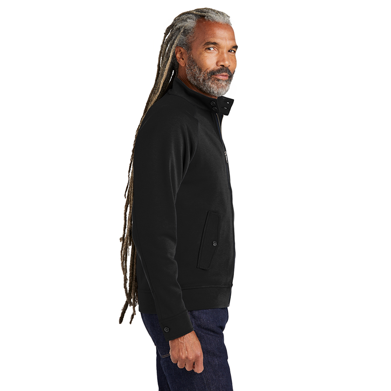 Double Knit Zip Coat