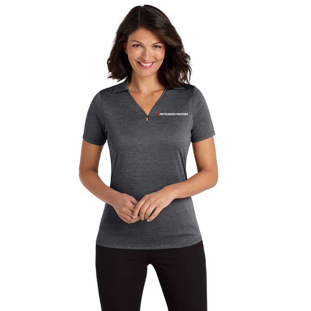 Women's Stripe Polo