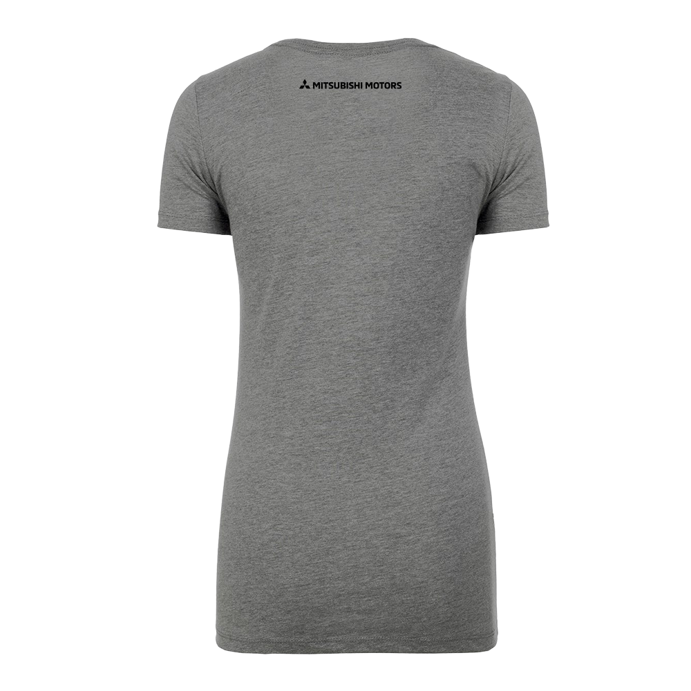 Mitsubishi Motors Distinct Tri-Blend T-Shirt product image featuring official branding, premium materials, performance-inspired design, and automotive lifestyle styling