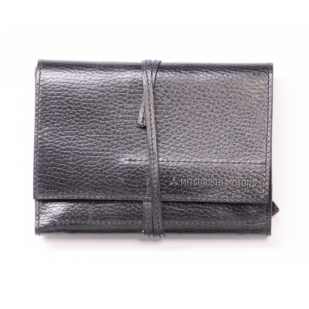 Tech Roll Up – Pebble Leather product image featuring official Mitsubishi Motors branding, detailed construction, and lifestyle-ready automotive accessory design