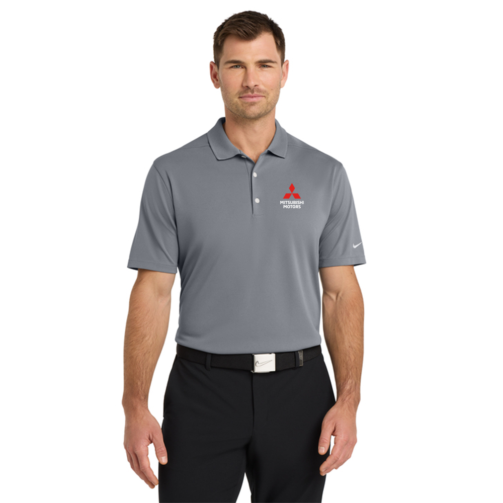 Mitsubishi Motors Golf Polo by Nike product image featuring official branding, premium materials, performance-inspired design, and automotive lifestyle styling
