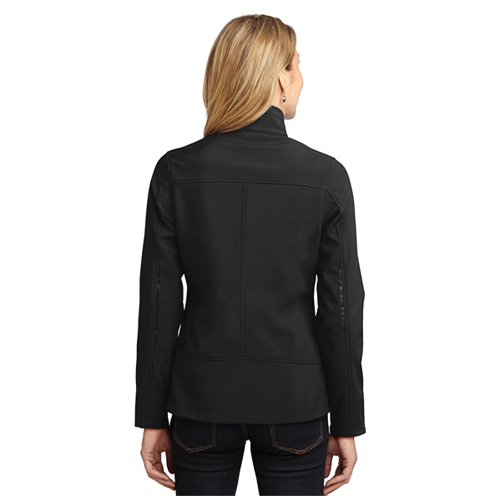 Mitsubishi Motors Ladies Welded Zip Soft Shell Jacket product image featuring official branding, premium materials, performance-inspired design, and automotive lifestyle styling