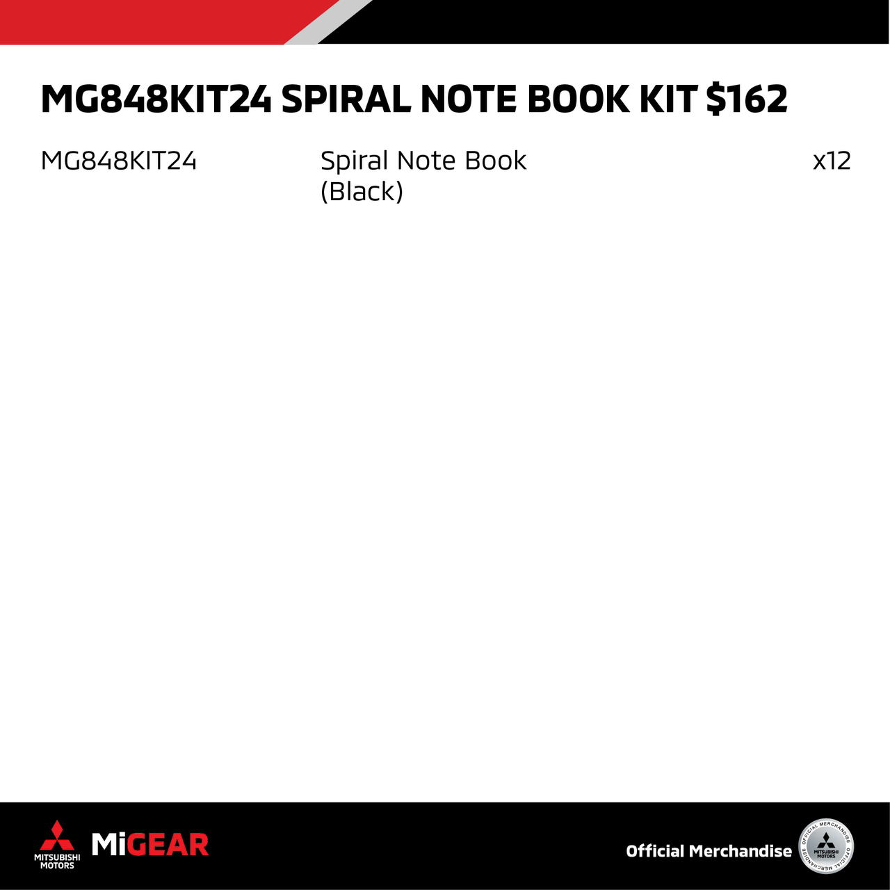 Spiral Note Book Kit