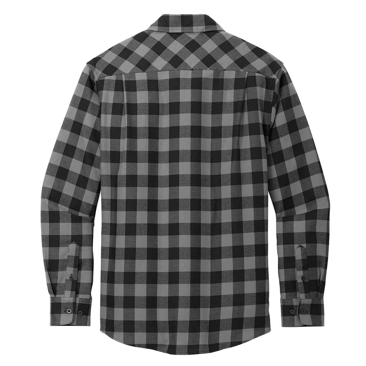 Flannel Button-Up Shirt