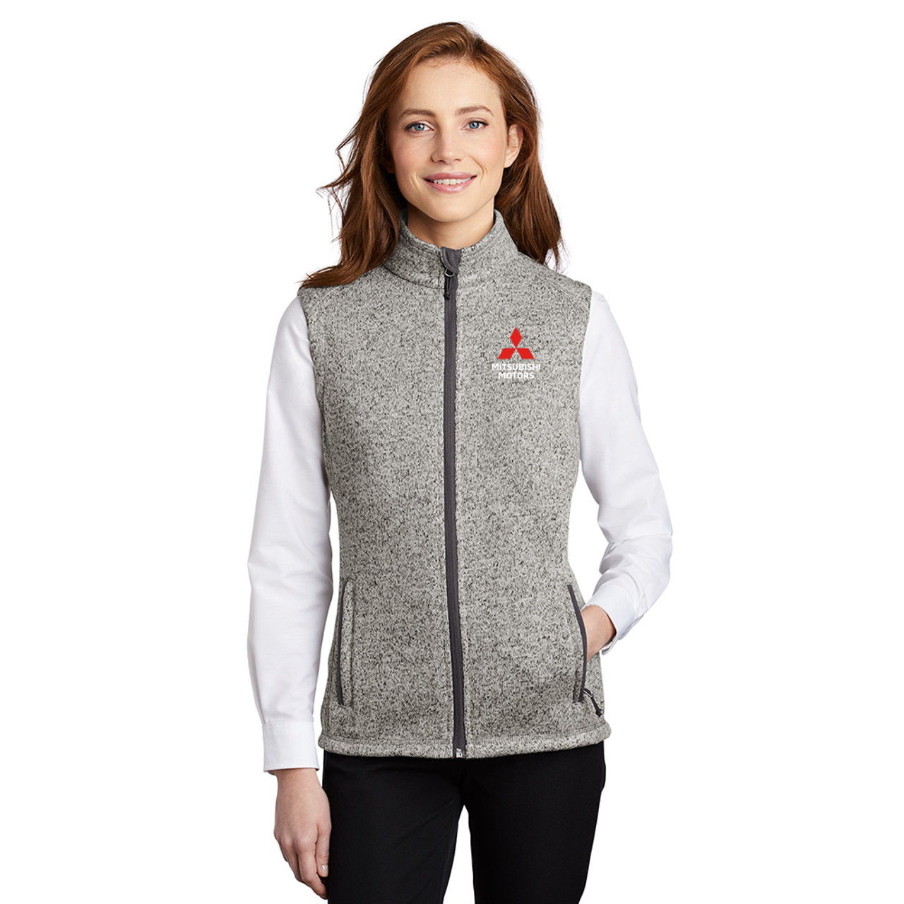 Ladies Full-Zip Sweater Vest