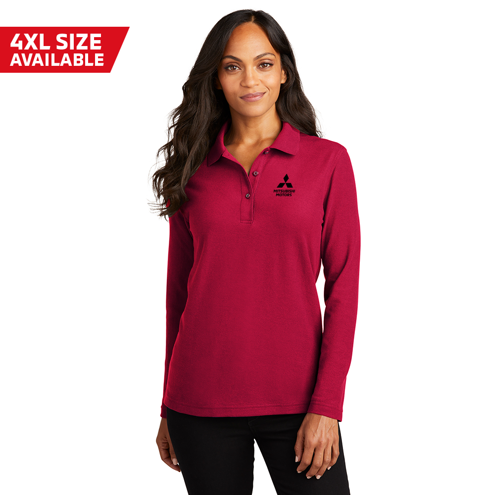 Ladies Long Sleeve Polo