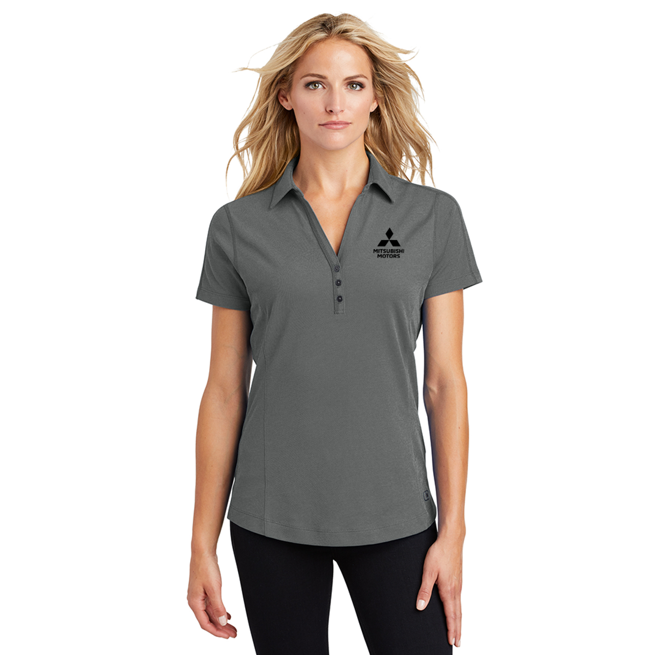 Women's Three Button Polo