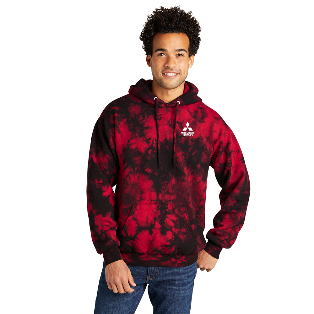 Mitsubishi Motors Tie-Dye Pullover product image featuring official branding, premium materials, performance-inspired design, and automotive lifestyle styling