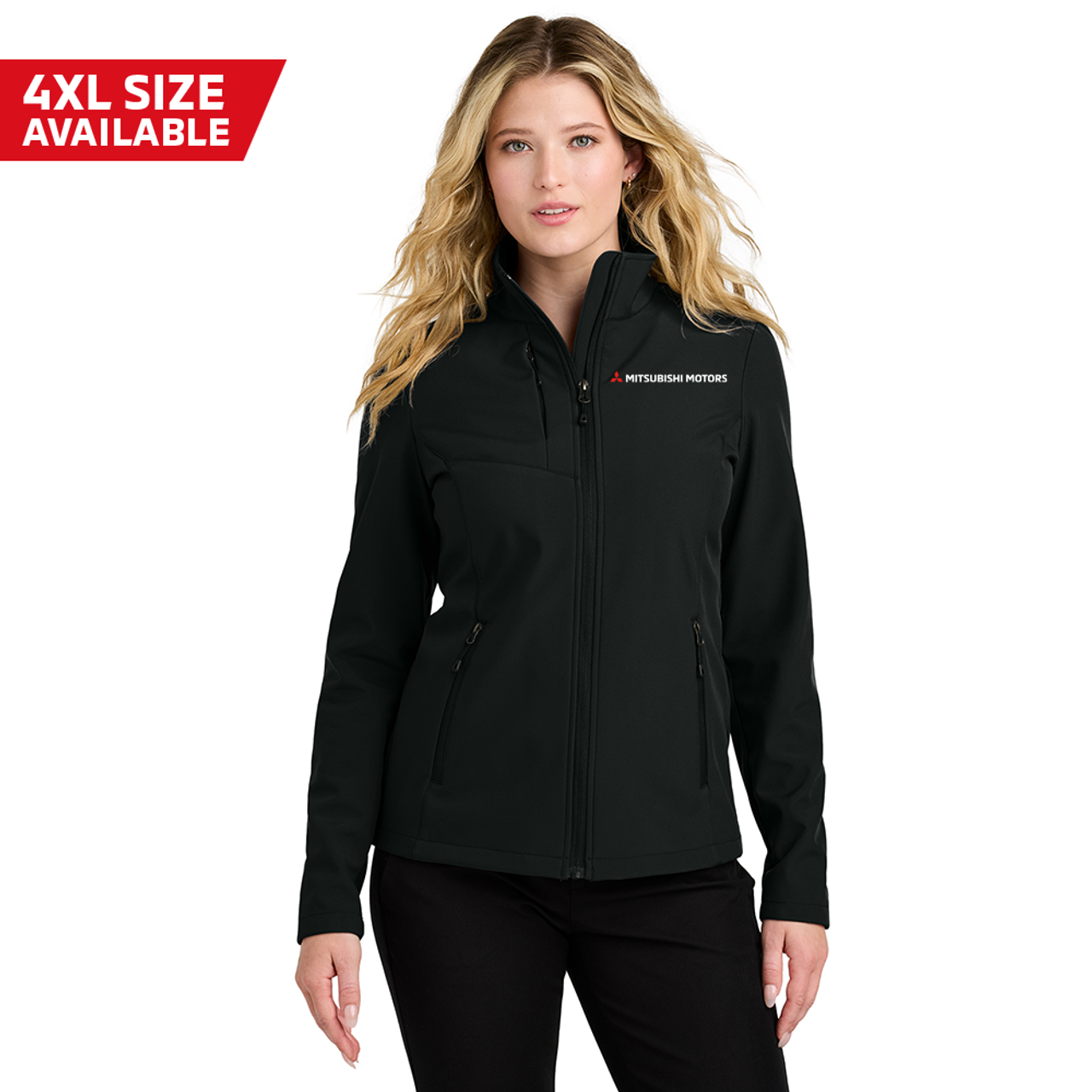 Ladies Eco Soft Shell Zip Jacket