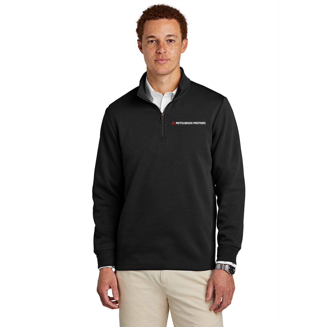 Brooks Brothers Double Knit 1/4 Zip