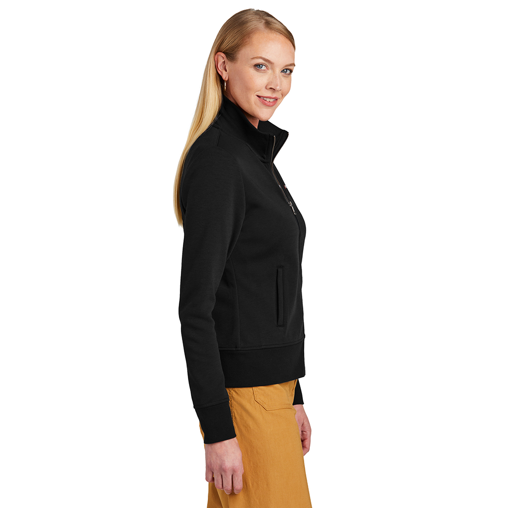Women's Double Knit Full Zip by Brooks Brothers