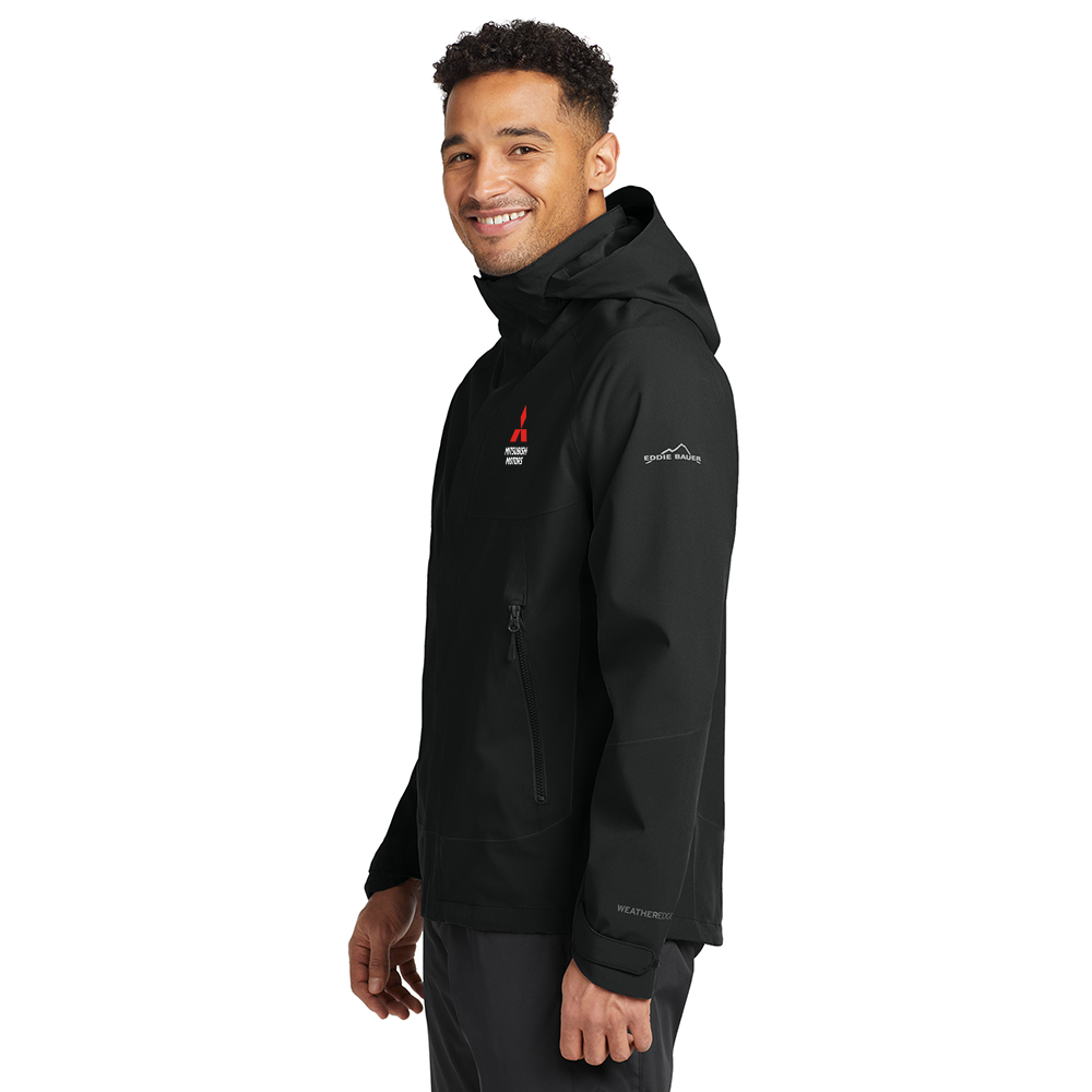 Mitsubishi Motors Eddie Bauer All Weather Jacket product image featuring official branding, premium materials, performance-inspired design, and automotive lifestyle styling