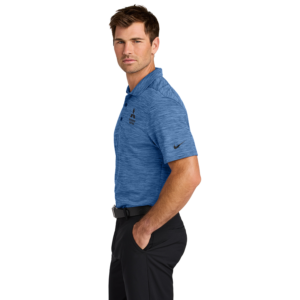 Mitsubishi Motors Swift Polo by Nike product image featuring official branding, premium materials, performance-inspired design, and automotive lifestyle styling