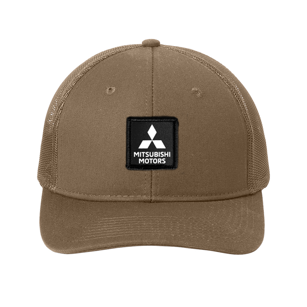 Mitsubishi Motors Patch Logo Snapback Trucker product image featuring official branding, premium materials, performance-inspired design, and automotive lifestyle styling